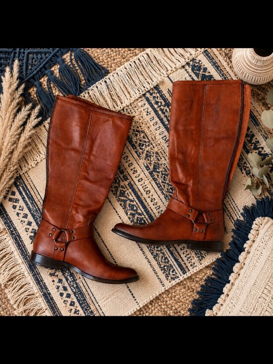 FRYE AND CO. Shoes - 💥Fry Philip Harness tall boots ,Size 9💥